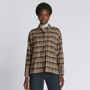 NWT! Everlane Women’s The Boxy Flannel Shirt in Multi-Plaid, Size XXS